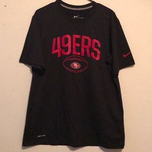 Nike Dri-fit 49ers men’s t shirt